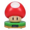 Super Mushroom Világító Ébresztőóra