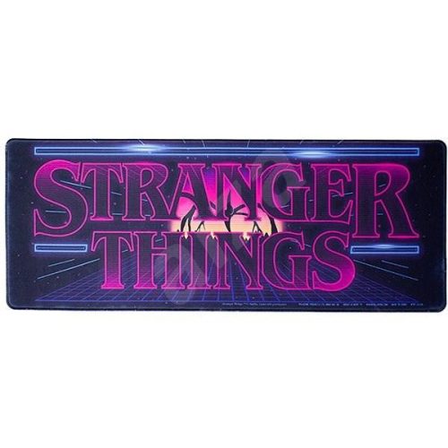 Stranger Things Arcade Logo asztali matrac - egérpad , 80 x 30 cm