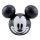 Disney 3D Mickey Mouse (Mickey egér) Lámpa , 14,5 cm