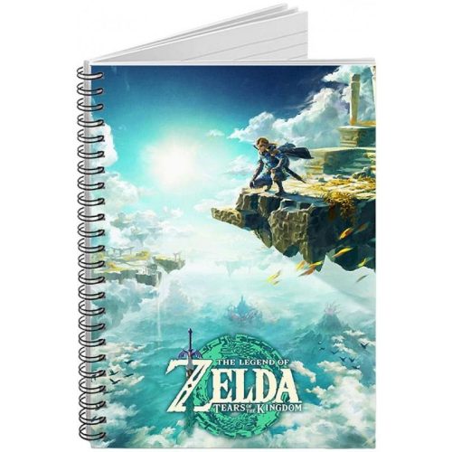 The Legend of Zelda: KIRÁLYSÁG KÖNNYEI A5 jegyzetfüzet