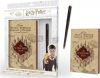 Harry Potter A5 jegyzetfüzet és varázslópálca Toll szett