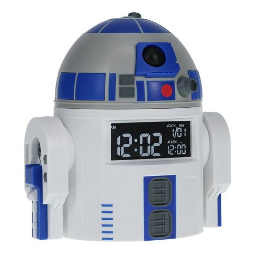 Csillagok háborúja R2-D2 ébresztőóra (magasság: 13 cm)