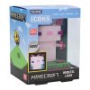 Minecraft Axolotl ikon lámpa