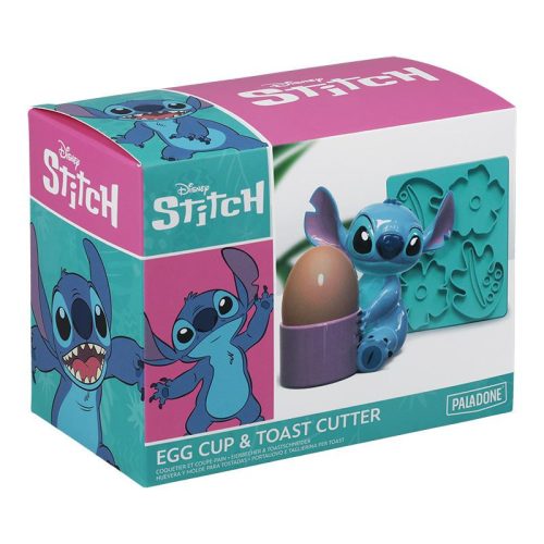 Disney Stitch Egycsészés Tojástartó és Kenyérformázó Készlet