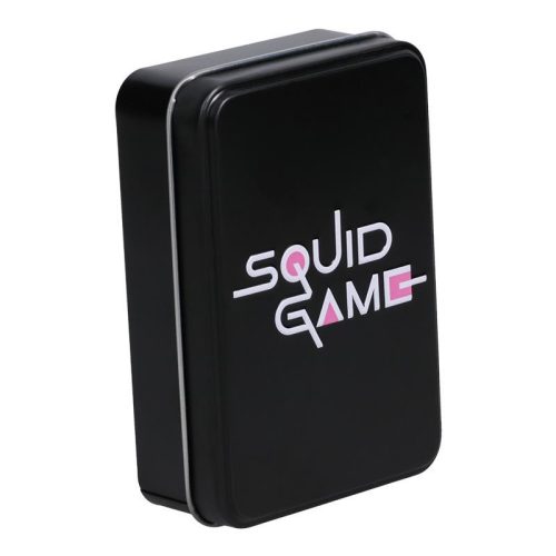 Squid Game játékkártyák egy dobozban