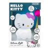 Hello Kitty Szilikon Lámpa Újratölthető Akkumulátorral, 18 cm
