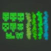 Minecraft Fényben Világító Falimatrica Csillagok (208 db)
