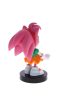 Sonic A Sündisznó (Sonic the Hedgehog) Amy Rose telefontartóval és játékvezérlő tartóval, 20 cm