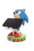 Sonic A Sündisznó (Sonic the Hedgehog) deluxe kiadású telefon- és vezérlőtartó, valamint fejhallgató állvány, 20 cm