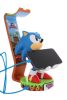 Sonic A Sündisznó (Sonic the Hedgehog) deluxe kiadású telefon- és vezérlőtartó, valamint fejhallgató állvány, 20 cm