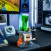 Minecraft - Creeper telefon- és vezérlőtartó (magasság: 20 cm)