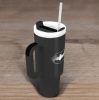 Batman (Denevérembléma) utazó pohár szívószállal (1180 ml)