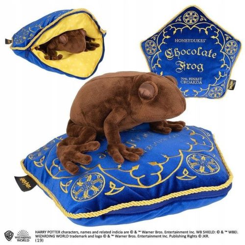 Harry Potter Csokoládé béka párnával és plüssel