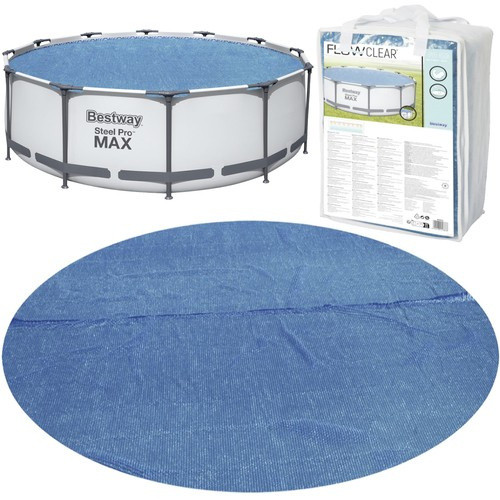 Napelemes medencetakaró – 366 cm, Bestway