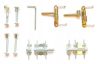 Safety gate for doors 72-122 cm