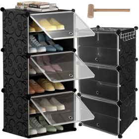 Moduláris cipőtartó polc – 6 szintes, Ruhhy