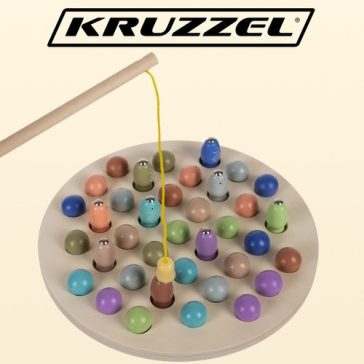 Fa mágneses horgász játék – ügyességi társas gyerekeknek, Kruzzel