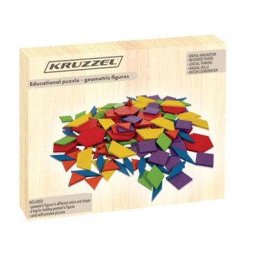 Oktató logikai puzzle – Geometriai alakzatok, Kruzzel