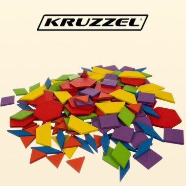 Oktató logikai puzzle – Geometriai alakzatok, Kruzzel