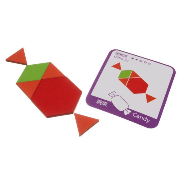 Oktató logikai puzzle – Geometriai alakzatok, Kruzzel