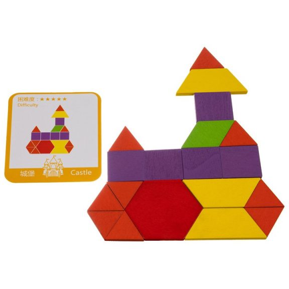 Oktató logikai puzzle – Geometriai alakzatok, Kruzzel