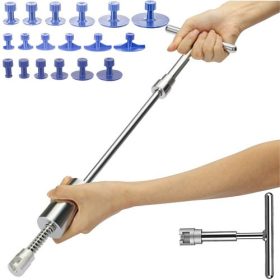   Karosszéria horpadásjavító készlet csúszókalapáccsal és adapterekkel, Xtrobb