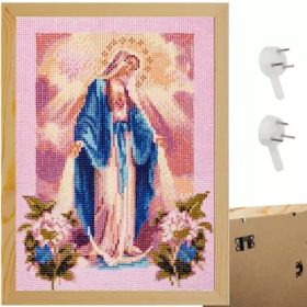 Fenyőfa képkeret plexivel – 28×38 cm, Malatec