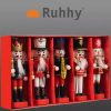 Fa diótörő figurák szett – 5 db, 13 cm, Ruhhy