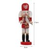 Fa diótörő figurák szett – 5 db, 13 cm, Ruhhy