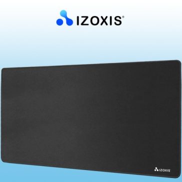 XXL Egér- és Billentyűzetpad – 89x40 cm, Vízálló, Csúszásmentes, Izoxis