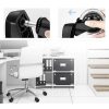 Irodai szék pótkerék szett – 5 db, gumírozott, csapágyas, Malatec
