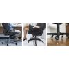 Irodai szék pótkerék szett – 5 db, gumírozott, csapágyas, Malatec