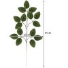 Mű rózsalevél ágak – 12 db-os szett, 47 cm, Gardlov