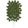 Mű rózsalevél ágak – 12 db-os szett, 47 cm, Gardlov