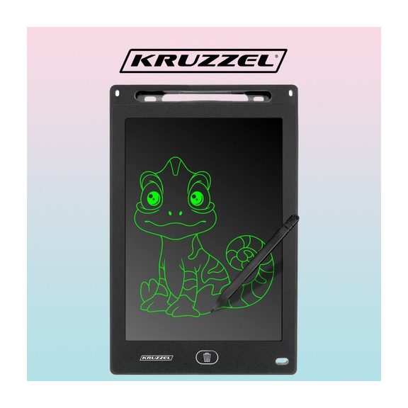 XXL fekete rajztábla - 12, íráshoz és rajzoláshoz, Kruzzel XXL fekete rajztábla - 12, íráshoz és rajzoláshoz, Kruzzel