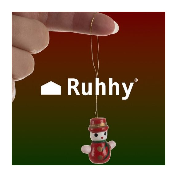 Fa karácsonyi függődísz szett – 30 db, piros, Ruhhy Fa karácsonyi függődísz szett – 30 db, piros, Ruhhy