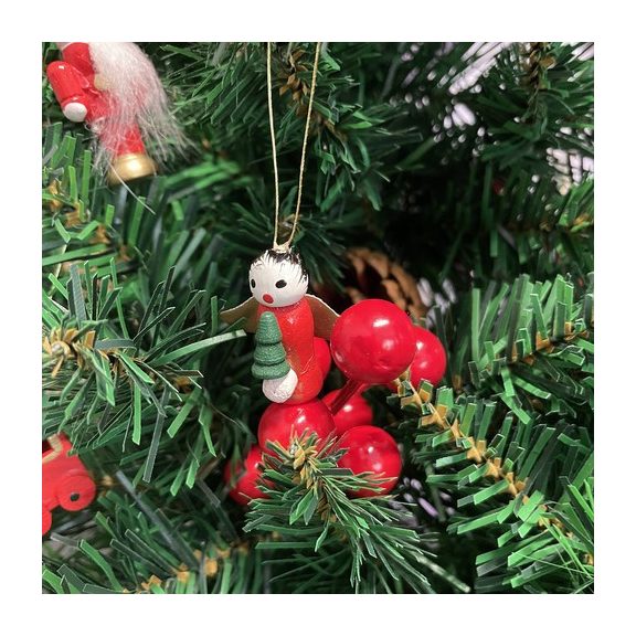 Fa karácsonyi függődísz szett – 30 db, piros, Ruhhy Fa karácsonyi függődísz szett – 30 db, piros, Ruhhy