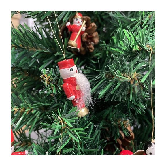 Fa karácsonyi függődísz szett – 30 db, piros, Ruhhy Fa karácsonyi függődísz szett – 30 db, piros, Ruhhy