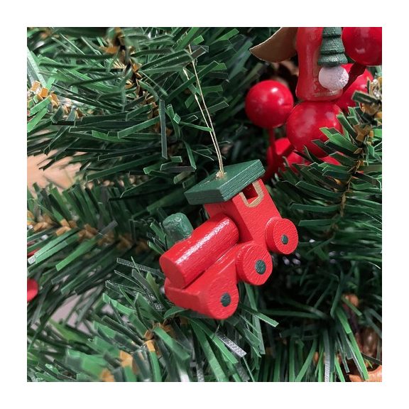 Fa karácsonyi függődísz szett – 30 db, piros, Ruhhy Fa karácsonyi függődísz szett – 30 db, piros, Ruhhy