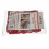 Karácsonyi asztali futó piros, fehér hópelyhes mintával – 150×35 cm, Ruhhy