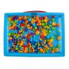 Gombapuzzle mozaik – 296 darabos kreatív készlet bőröndben, Iso Trade