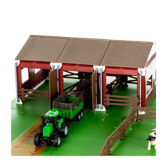 Farm állatokkal és 2 farm járművel – 102 részes készlet, Kruzzel Farm állatokkal és 2 farm járművel – 102 részes készlet, Kruzzel