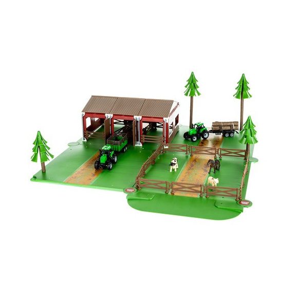 Farm állatokkal és 2 farm járművel – 102 részes készlet, Kruzzel Farm állatokkal és 2 farm járművel – 102 részes készlet, Kruzzel