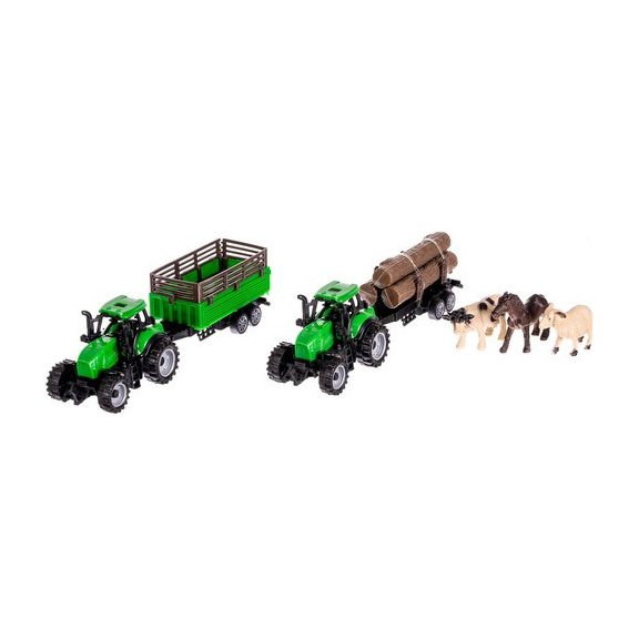 Farm állatokkal és 2 farm járművel – 102 részes készlet, Kruzzel Farm állatokkal és 2 farm járművel – 102 részes készlet, Kruzzel