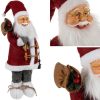 Mikulás karácsonyi figura 60 cm, Ruhhy