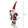 Mikulás karácsonyi figura 60 cm, Ruhhy