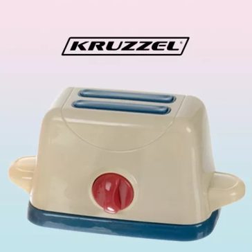 Gyurma készlet kiegészítőkkel – Toaster, színes gyurmák és formázó eszközök, Kruzzel