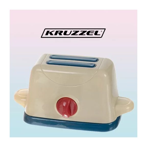 Gyurma készlet kiegészítőkkel – Toaster, színes gyurmák és formázó eszközök, Kruzzel Gyurma készlet kiegészítőkkel – Toaster, színes gyurmák és formázó eszközök, Kruzzel