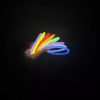 Világító karkötők – fluoreszkáló pálcikák 100 db csatlakozókkal, Kruzzel