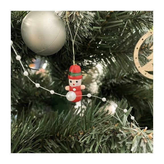 Karácsonyi fa függődíszek – 10 db, Ruhhy